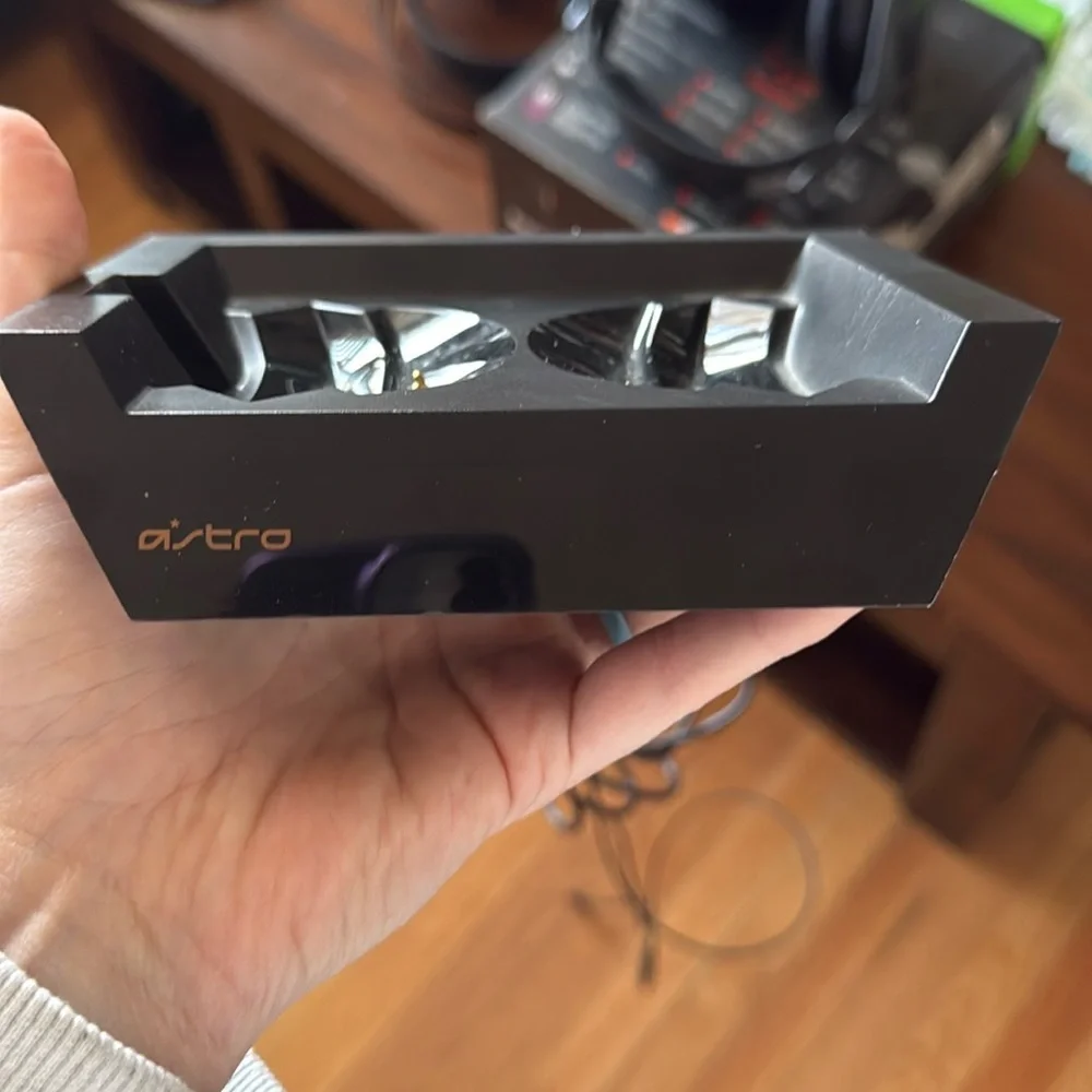 Astr Black Gaming Headset with Wireless Base Station
